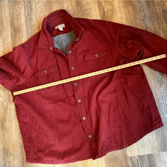 Duluth Trading Co 4XL fleece lined, heavy duty Fire Hose Shirt Jac! - Picture 7 of 15